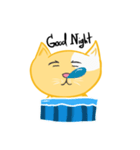 (OC)OrangeCat（個別スタンプ：7）