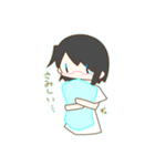 しょーとへあーの女の子スタンプ！（個別スタンプ：13）