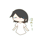 しょーとへあーの女の子スタンプ！（個別スタンプ：14）