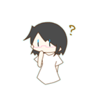 しょーとへあーの女の子スタンプ！（個別スタンプ：22）