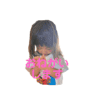 2歳の藍菜（個別スタンプ：10）