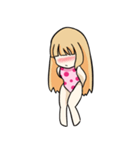 恥ずかしがり屋  進化（個別スタンプ：2）