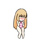 恥ずかしがり屋  進化（個別スタンプ：6）