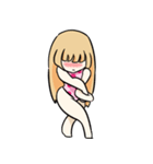 恥ずかしがり屋  進化（個別スタンプ：9）