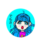オリキャラ主に泣いているスタンプ（個別スタンプ：3）