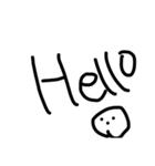 英会話と絵（個別スタンプ：1）
