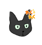 使いにくくない黒猫（個別スタンプ：2）