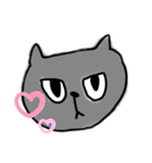 使いにくくない黒猫（個別スタンプ：10）