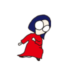 おかっぱめがねさんとねこ（個別スタンプ：25）