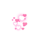 カラフルなはーと♡（個別スタンプ：1）