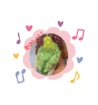 ダックス と セキセイインコの日常 1（個別スタンプ：2）