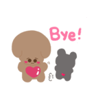 かわいい子犬のかつよん（個別スタンプ：4）