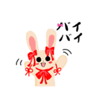 キミcolor なラビット（個別スタンプ：3）