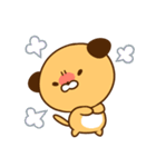 オレンジわんこ（個別スタンプ：5）