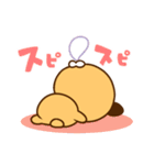 オレンジわんこ（個別スタンプ：8）