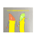 数字の人物(字付き)スタンプ（個別スタンプ：26）