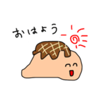 【関西大好き】くずれたたこ焼き君（個別スタンプ：2）