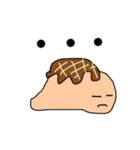 【関西大好き】くずれたたこ焼き君（個別スタンプ：5）