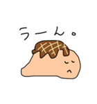 【関西大好き】くずれたたこ焼き君（個別スタンプ：15）