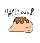 【関西大好き】くずれたたこ焼き君（個別スタンプ：22）