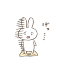 痩せたいウサギ（個別スタンプ：2）