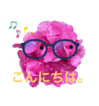 あじさいさんで敬語のごあいさつ（個別スタンプ：7）