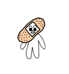 ばんそうこうムスカの優しい言葉（個別スタンプ：34）