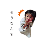 こはちゃんスタンプ（幼い頃）（個別スタンプ：4）