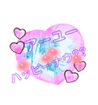 イラスト/女の子/挨拶/メッセージ/日常（個別スタンプ：8）