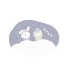 ゆるくまうさstamp（個別スタンプ：3）