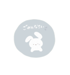 ゆるくまうさstamp（個別スタンプ：6）