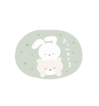 ゆるくまうさstamp（個別スタンプ：8）