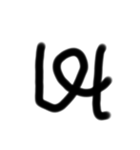 適 当文字（個別スタンプ：13）