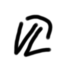 適 当文字（個別スタンプ：14）