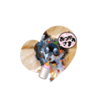 ロングコートチワワのゆずちゃん（個別スタンプ：8）