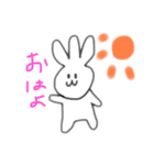 わんつーすりーうさぎ①（個別スタンプ：4）
