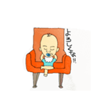 ベイビーマンのスタンプ（個別スタンプ：7）