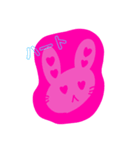 うさぎですよ^_^（個別スタンプ：6）