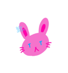 うさぎですよ^_^（個別スタンプ：7）
