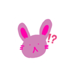 うさぎですよ^_^（個別スタンプ：8）