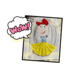 じゆうちょうあいちゃん（個別スタンプ：7）
