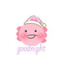ウーパールーパー(ピンク)（個別スタンプ：2）