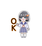 芋美かよ 日常会話スタンプ [挨拶編]（個別スタンプ：7）