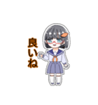 芋美かよ 日常会話スタンプ [挨拶編]（個別スタンプ：8）