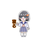 芋美かよ 日常会話スタンプ [挨拶編]（個別スタンプ：15）