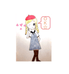 東京レトロガールズ（個別スタンプ：2）
