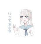 女子すたんぷ（個別スタンプ：3）