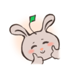 可愛いくて素敵なうさぎの感情！（個別スタンプ：5）