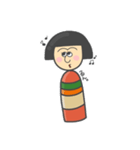 私、こけしと申します。（個別スタンプ：2）