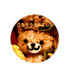 ブルーフラミンゴ（個別スタンプ：4）